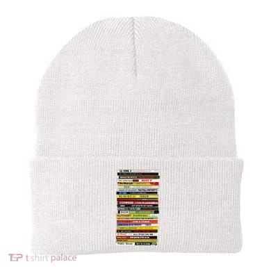 90s Hip Hop Cd Stack Beanie