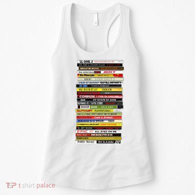 90s Hip Hop Cd Stack Women's Tank Top