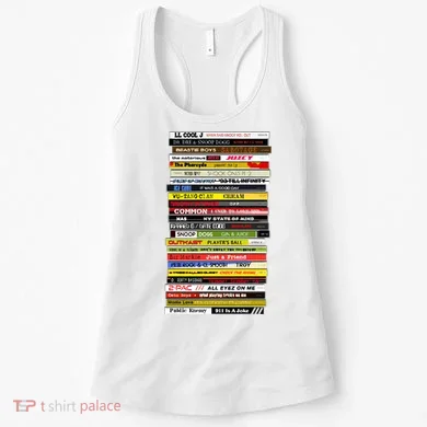 90s Hip Hop Cd Stack Women's Tank Top