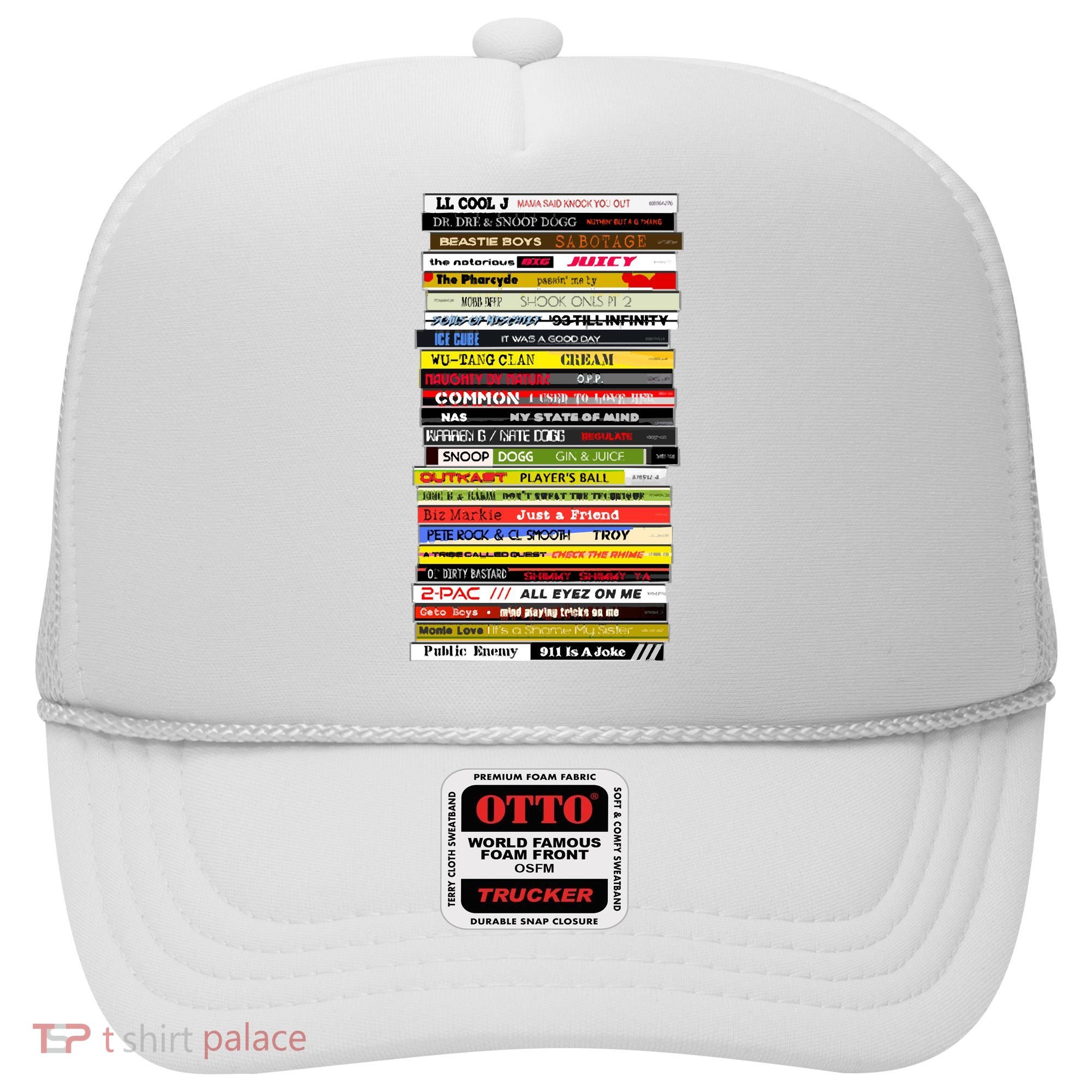 90s Hip Hop Cd Stack Hat