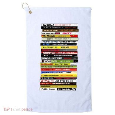90s Hip Hop Cd Stack Golf Towel