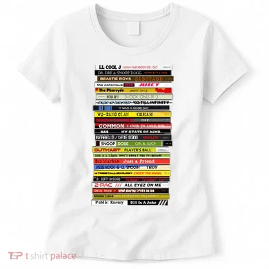 90s Hip Hop Cd Stack Women's T-Shirt