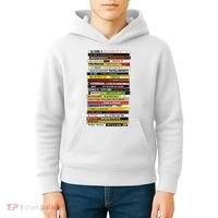 90s Hip Hop Cd Stack Kids Hoodie thumb 4