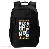 90s Hip Hop Vibes Retro Pattern Backpack thumb 0