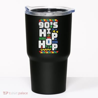 90s Hip Hop Vibes Retro Pattern Tumbler