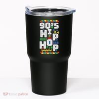 90s Hip Hop Vibes Retro Pattern Tumbler thumb 0