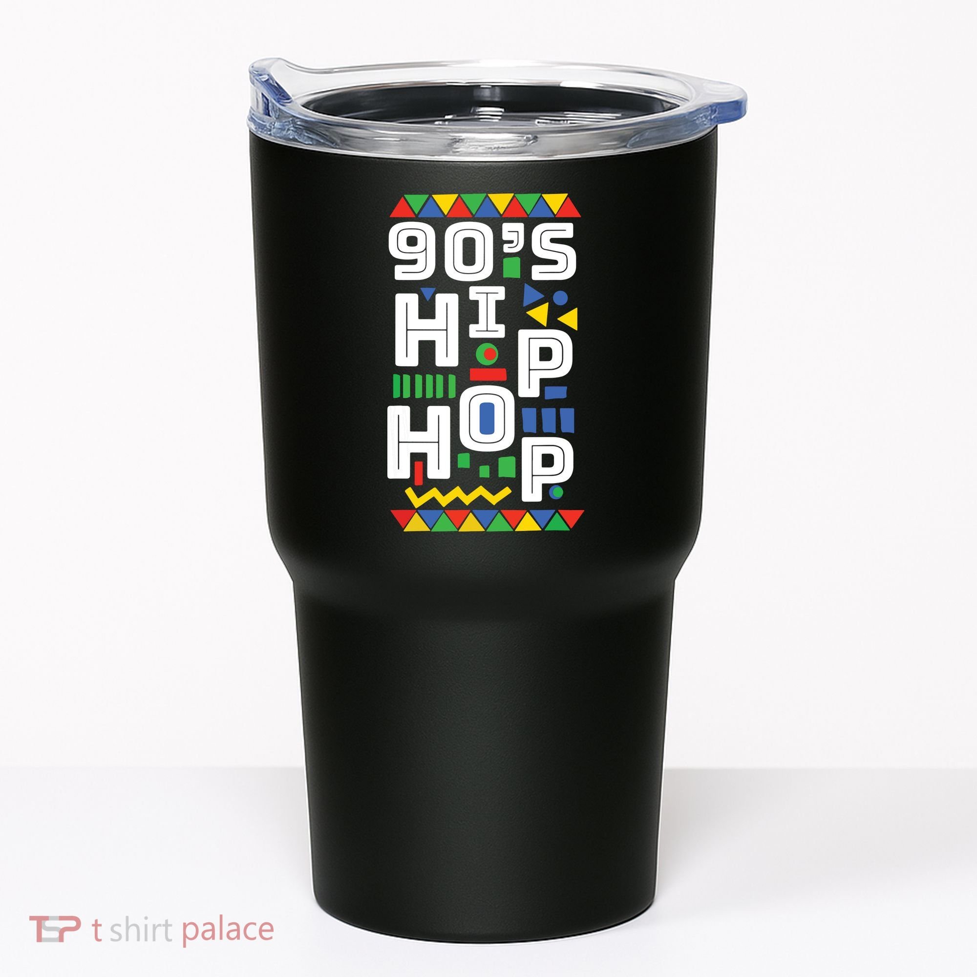 90s Hip Hop Vibes Retro Pattern Tumbler