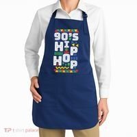 90s Hip Hop Vibes Retro Pattern Apron thumb 2