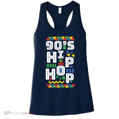 90s Hip Hop Vibes Retro Pattern Women's Tank Top