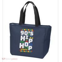 90s Hip Hop Vibes Retro Pattern Tote Bag thumb 3