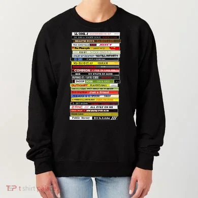 90s Hip Hop Cd Stack Women's Sweatshirt