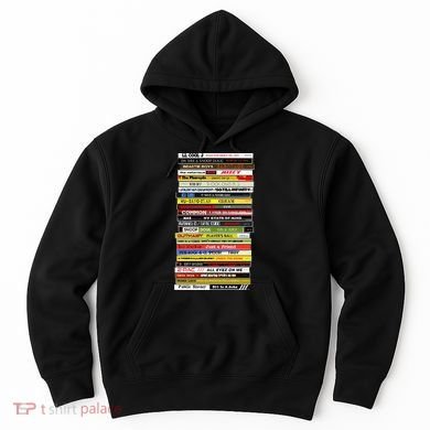 90s Hip Hop Cd Stack Hoodie