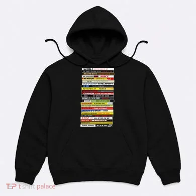 90s Hip Hop Cd Stack Hoodie