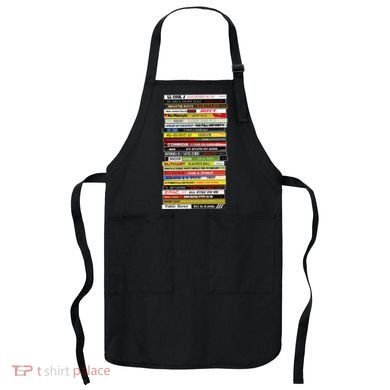 90s Hip Hop Cd Stack Apron