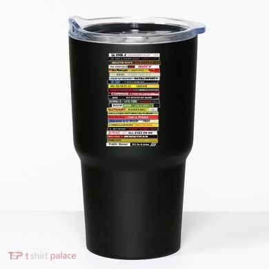 90s Hip Hop Cd Stack Tumbler