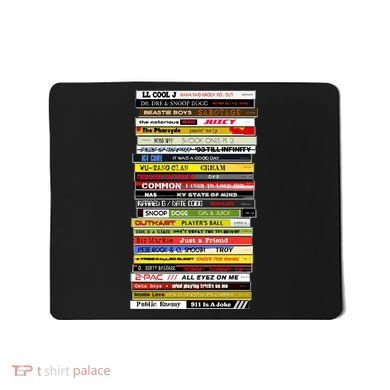 90s Hip Hop Cd Stack Mousepad
