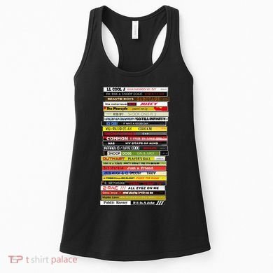 90s Hip Hop Cd Stack Women's Tank Top