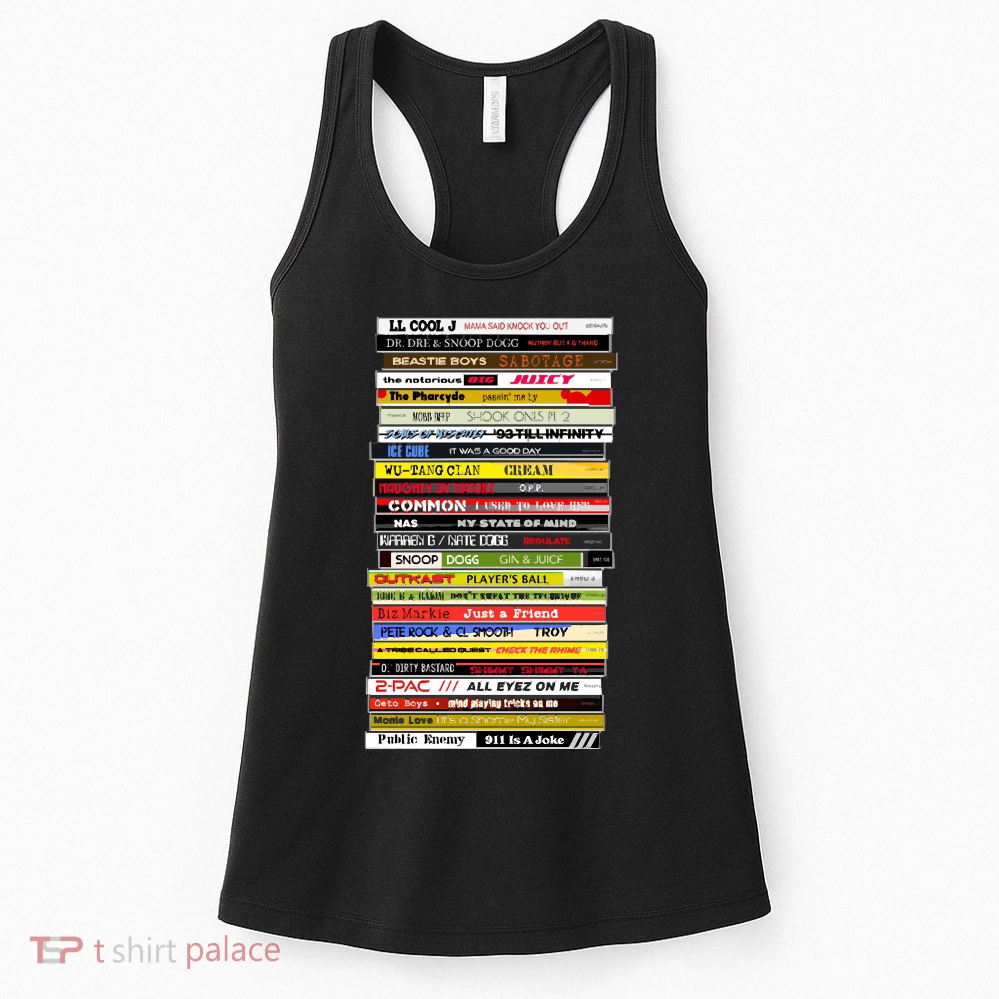 90s Hip Hop Cd Stack Women's Tank Top