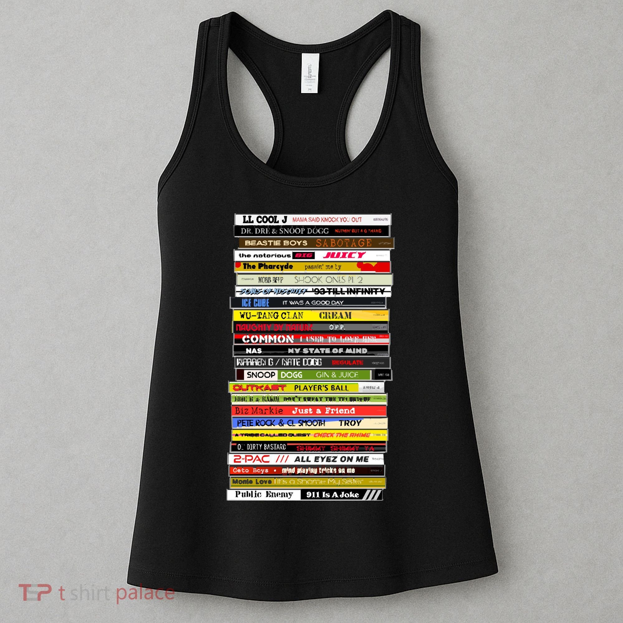 90s Hip Hop Cd Stack Women's Tank Top