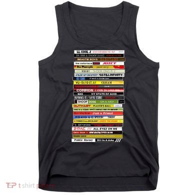 90s Hip Hop Cd Stack Tank Top