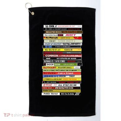 90s Hip Hop Cd Stack Golf Towel