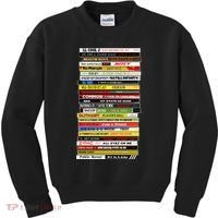 90s Hip Hop Cd Stack Kids Sweatshirt thumb 0