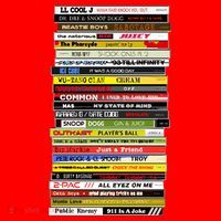 90s Hip Hop Cd Stack Santa Hat thumb 1