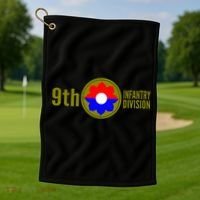 9th Infantry Division Ninth Army Golf Towel thumb 1