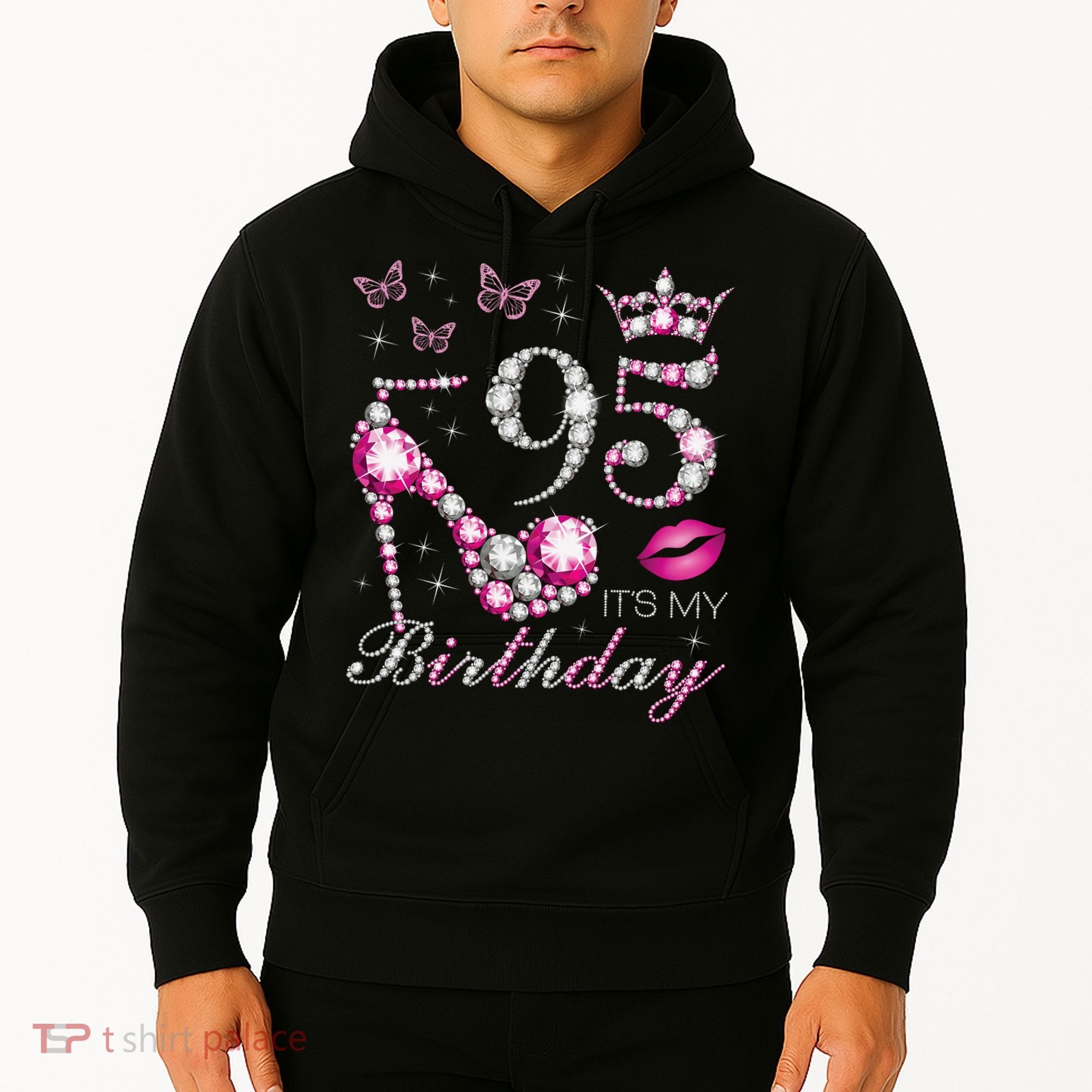 95 It'S My Birthday 95 Years Old It'S My 95th Birthday Hoodie