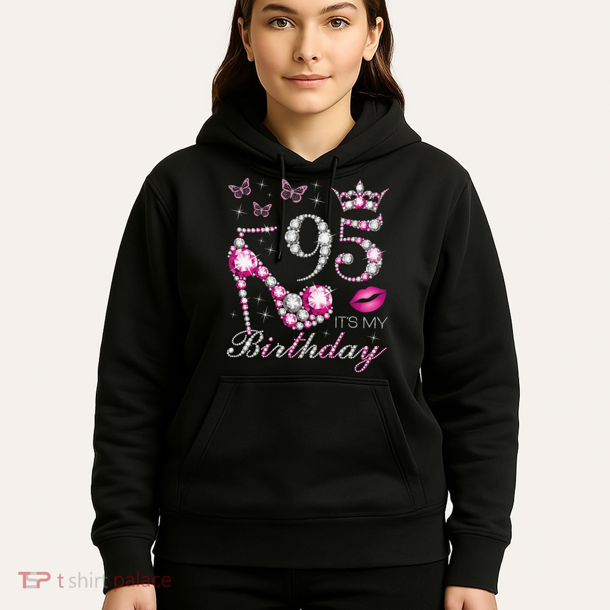 95 It'S My Birthday 95 Years Old It'S My 95th Birthday Hoodie