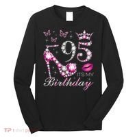 95 It'S My Birthday 95 Years Old It'S My 95th Birthday Long Sleeve Shirt thumb 0