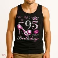 95 It'S My Birthday 95 Years Old It'S My 95th Birthday Tank Top thumb 3