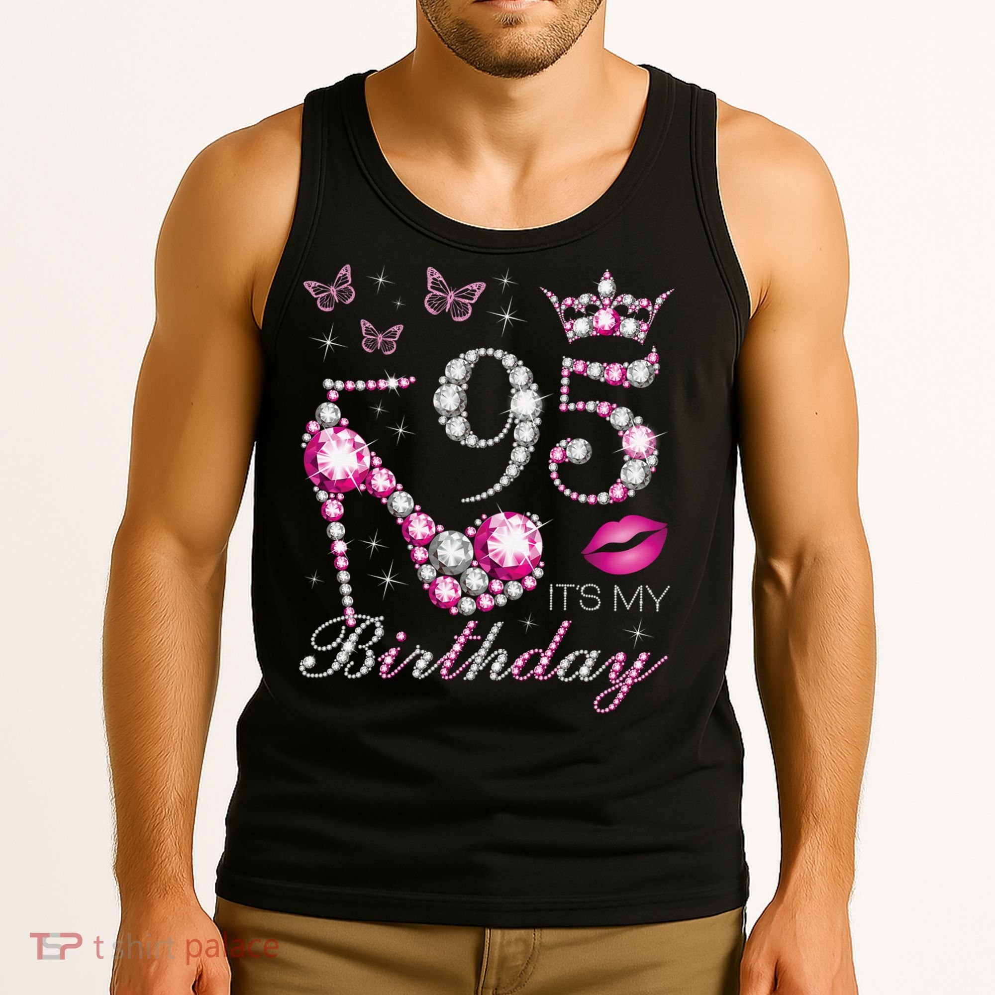 95 It'S My Birthday 95 Years Old It'S My 95th Birthday Tank Top