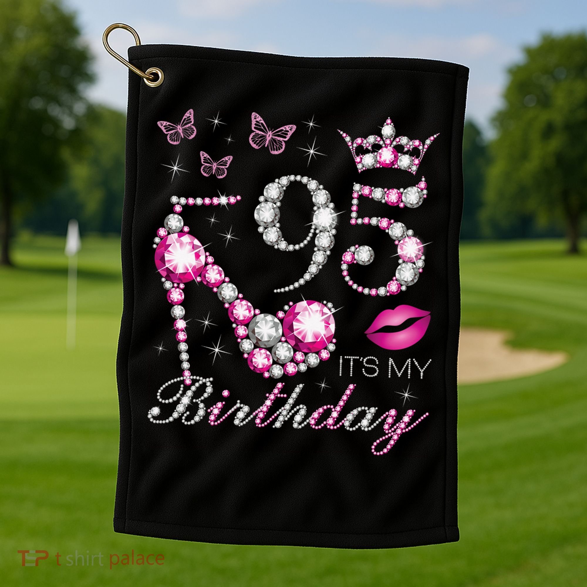 95 It'S My Birthday 95 Years Old It'S My 95th Birthday Golf Towel