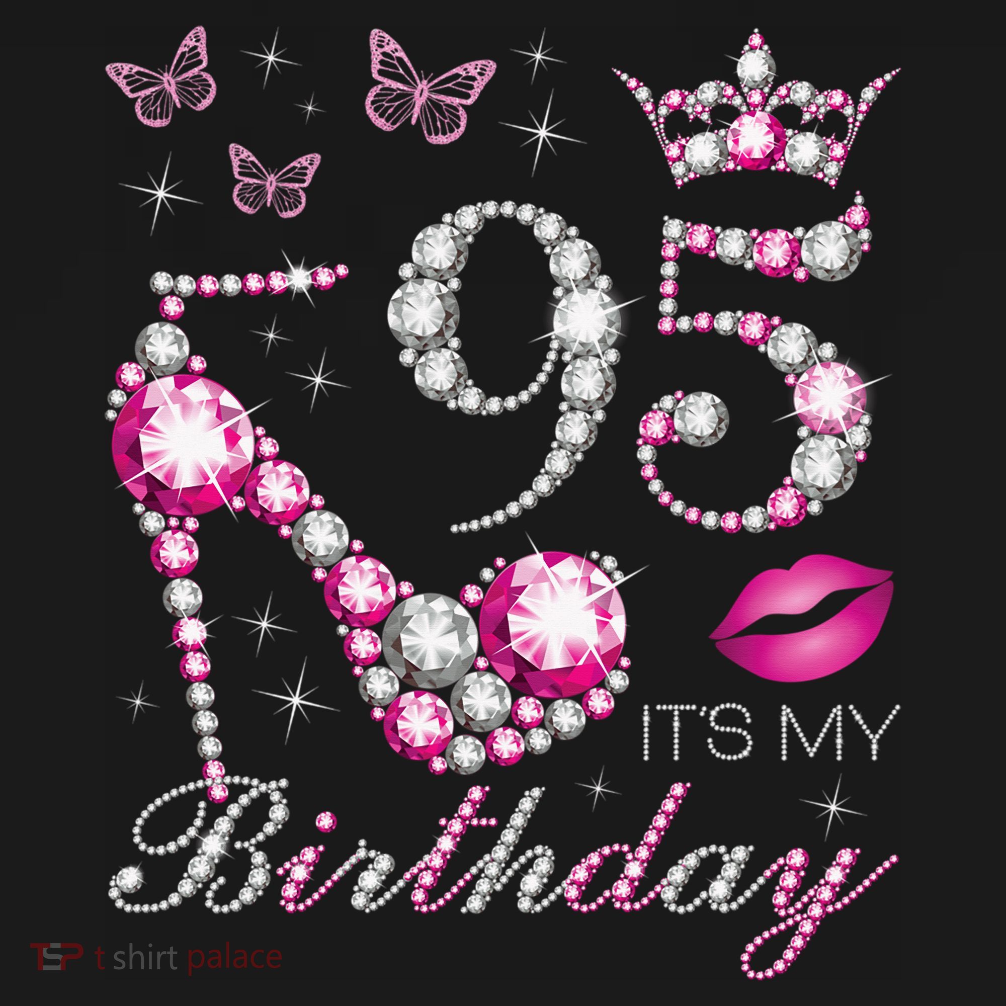 95 It'S My Birthday 95 Years Old It'S My 95th Birthday Visor