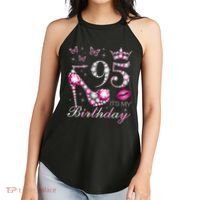 95 It'S My Birthday 95 Years Old It'S My 95th Birthday Women's Perfect Tri Rocker Tank thumb 2