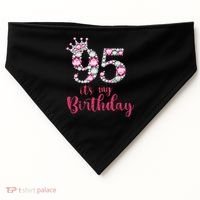 95 It'S My Birthday 95th Birthday 95 Years Old Bday Gift USA-Made Doggie Bandana thumb 0