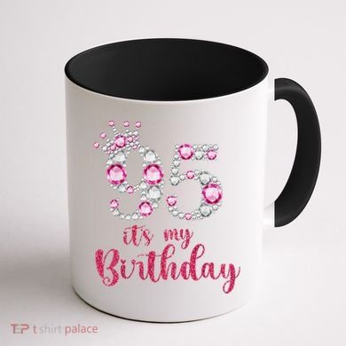 95 It'S My Birthday 95th Birthday 95 Years Old Bday Gift Coffee Mug back