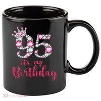 95 It'S My Birthday 95th Birthday 95 Years Old Bday Gift 11oz C Handle Ceramic Mug thumb 0