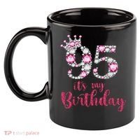 95 It'S My Birthday 95th Birthday 95 Years Old Bday Gift 11oz C Handle Ceramic Mug thumb 2