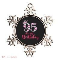 95 It'S My Birthday 95th Birthday 95 Years Old Bday Gift Ornament thumb 0