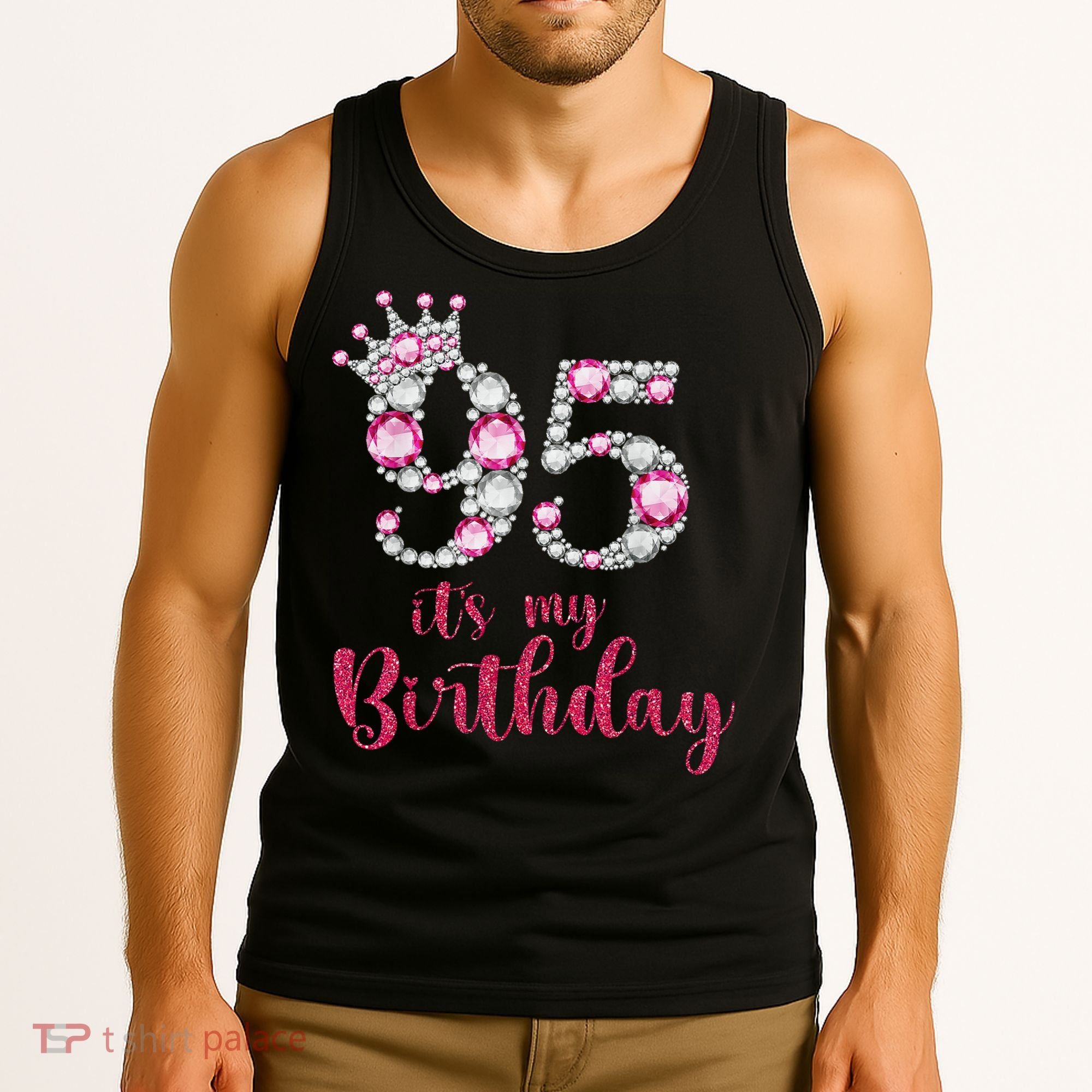 95 It'S My Birthday 95th Birthday 95 Years Old Bday Gift Tank Top