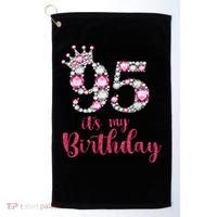 95 It'S My Birthday 95th Birthday 95 Years Old Bday Gift Golf Towel thumb 0