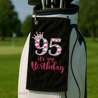 95 It'S My Birthday 95th Birthday 95 Years Old Bday Gift Golf Towel thumb 2