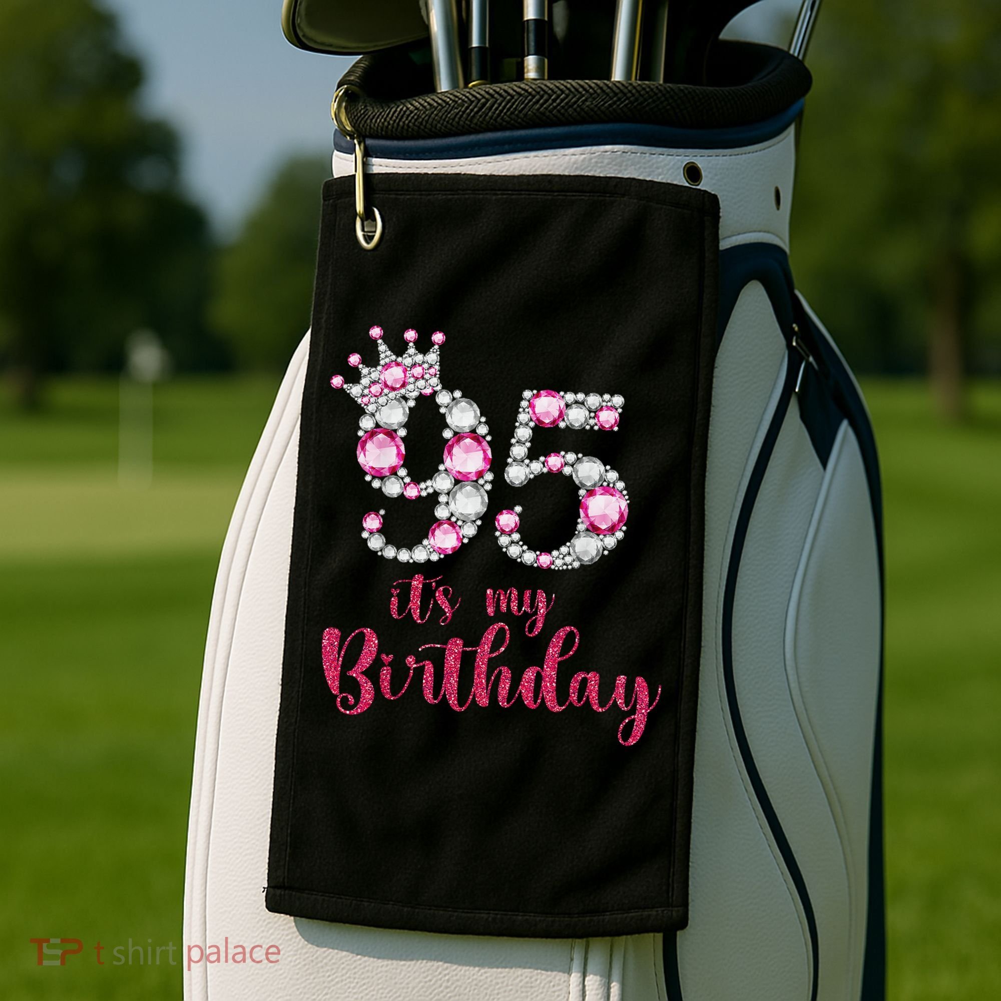 95 It'S My Birthday 95th Birthday 95 Years Old Bday Gift Golf Towel