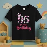 95 It'S My Birthday 95th Birthday 95 Years Old Bday Gift Toddler T-Shirt thumb 3