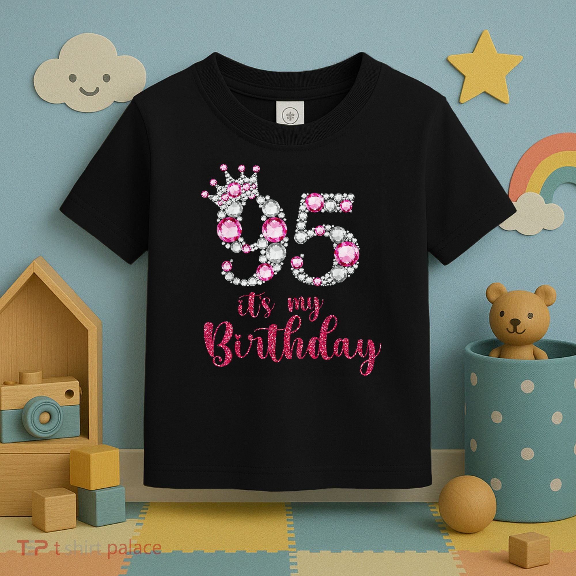 95 It'S My Birthday 95th Birthday 95 Years Old Bday Gift Toddler T-Shirt