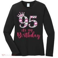 95 It'S My Birthday 95th Birthday 95 Years Old Bday Gift Women's Long Sleeve Shirt thumb 0