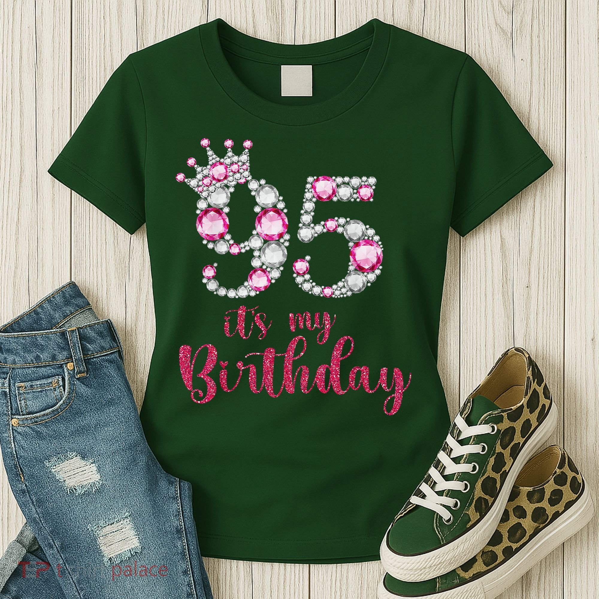 95 It'S My Birthday 95th Birthday 95 Years Old Bday Gift Women's T-Shirt