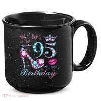 95 It'S My Birthday 95 Years Old It'S My 95th Birthday Party 15oz Campfire Ceramic Mug thumb 0